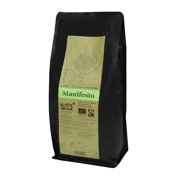 Café Manifesto Bioarabica en grains bio 1kg Alternative 3-izquierda