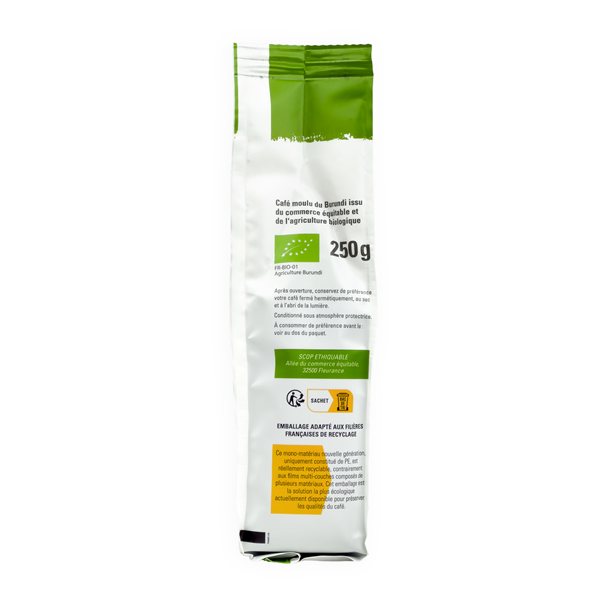 BIO Burundi gemahlener Kaffee 250 g (Ss. 95950263)-detalle
