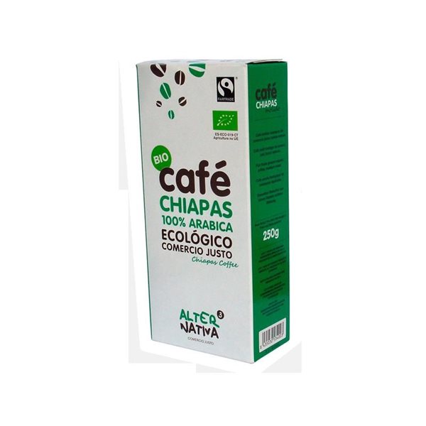 Café Chiapas moulu bio 250 g Alternative 3-lateral