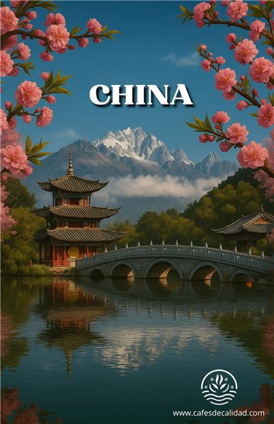 Café de Chine Yunnan-detalle