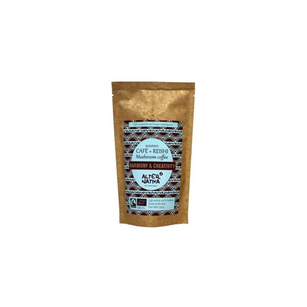 Bio Reishi Kaffee gemahlen 150g Alternativa3-trasera