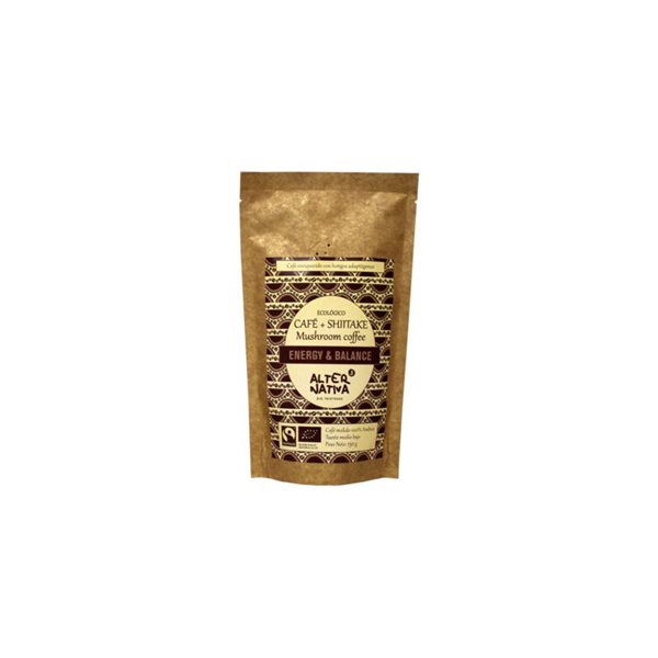 Cafe con Shiitake molido Bio 150g Alternativa3-lateral