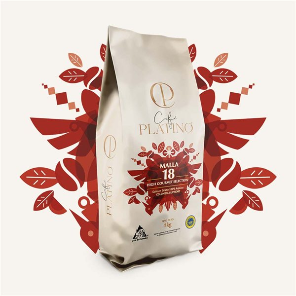 Café de Colombie / SUPREMO 1kg-izquierda