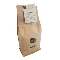 Colombian Supremo Fair Trade Coffee Beans 100% Arabica Natural Roast 1 kg