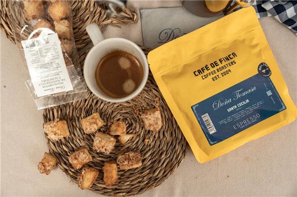 Santa Cecilia Farm Coffee 250g-trasera