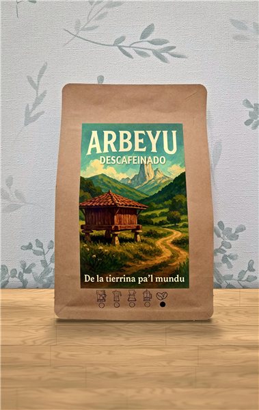 Arbeyu Decaffeinated Coffee-detalle