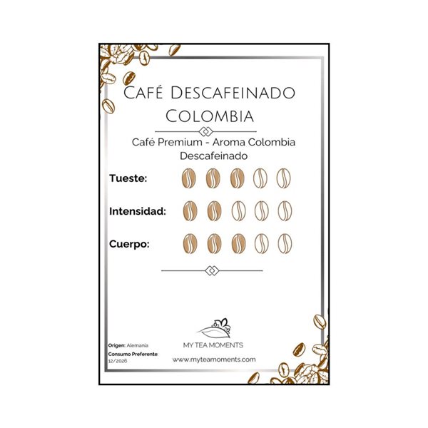 Café Descafeinado Colombia-detalle