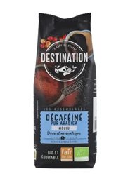 Café décaféiné moulu pur arabica