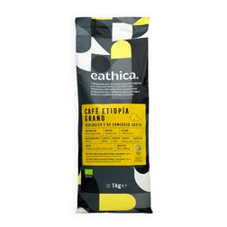 Spezialitätenkaffee in Bohnen eathica. Äthiopien BIO 1 Kg