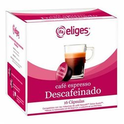 Café décaféiné Espresso Choisissez 16 capsules