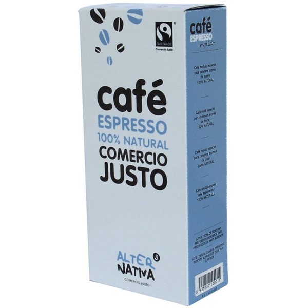 Café expresso moulu bio 250 g Alternative 3-lateral