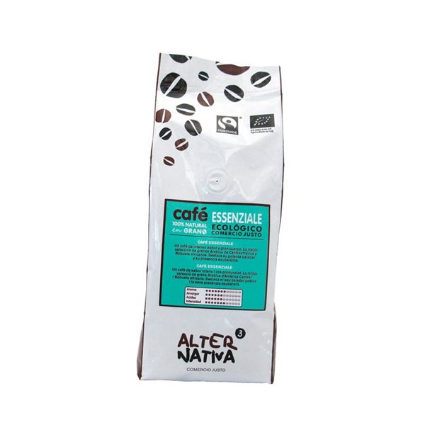 Bio-Kaffeebohnen 500g Essential Alternative 3-lateral
