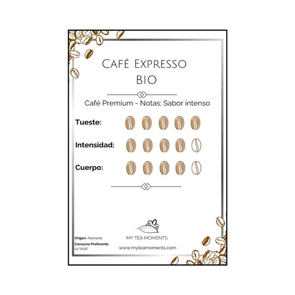 Café Expresso BIO-detalle