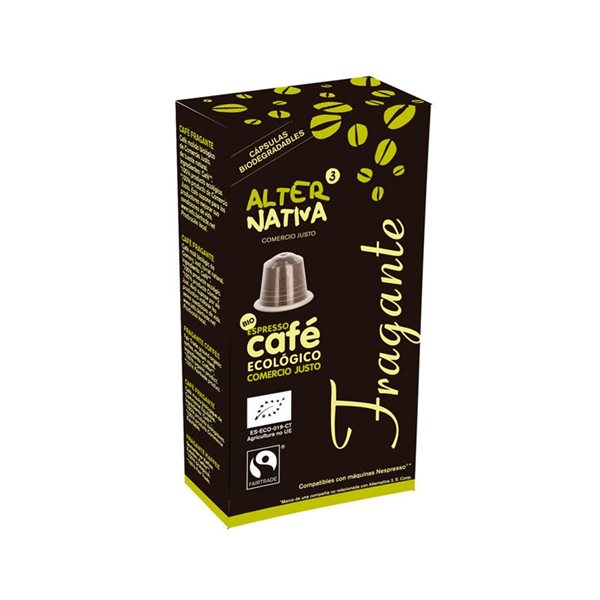 Fragrant Coffee Bio Capsules 10x5g Alternative 3-lateral