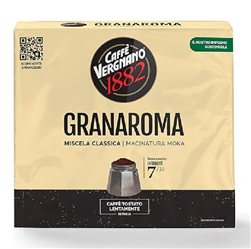 Vergnano Café Molido Granaroma Mezcla Clásica 500g (2 x 250g)