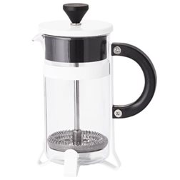 Kaffeekanne-Teebereiter Glas Kolben 0.35L.