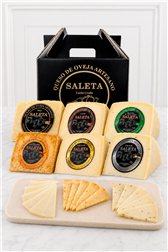 Coffret de 6 parts de fromages artisanaux de brebis "Tentaciones" Saleta