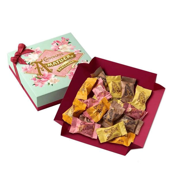 Caja Bombones Surtidos Amatller 144gr.-detalle