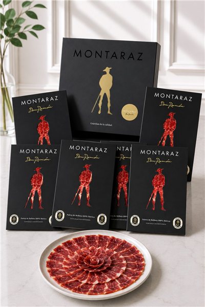Caja con 6 Loncheados de Paleta 100% Ibérica de Bellota Montaraz-trasera