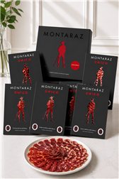 Caja con 6 Loncheados Surtidos 100% Ibéricos de Bellota Montaraz