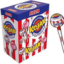 Boîte de 100 unités de Kojak Pop Corn