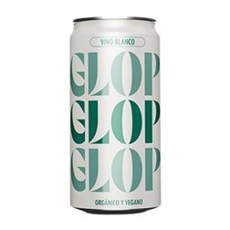 Caja de 12 unidades Glop Garnacha Seco Catalunya Bio — Biológico Lata 25 cl Vegano Vino Blanco
