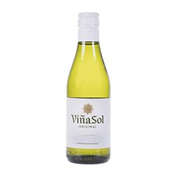 Caja de 24 unidades Torres Viña Sol Penedès Botellín 20 cl Vino Blanco