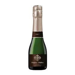 Caja de 3 unidades Segura Viudas Brut Cava Botellín 20 cl Espumoso Blanco