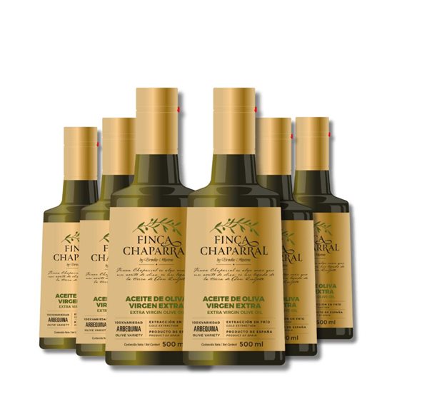 Caja de 6 AOVE gourmet-detalle