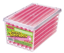 Caja de 60 Regalices MegaTorcidas Sabor Helado.