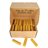 Box of 72 honey candles 8x2.-detalle