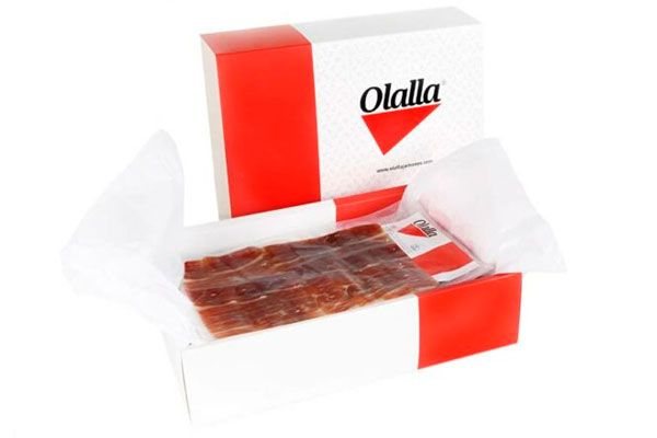 Iberico acorn ham box 75% iberian breed-lateral