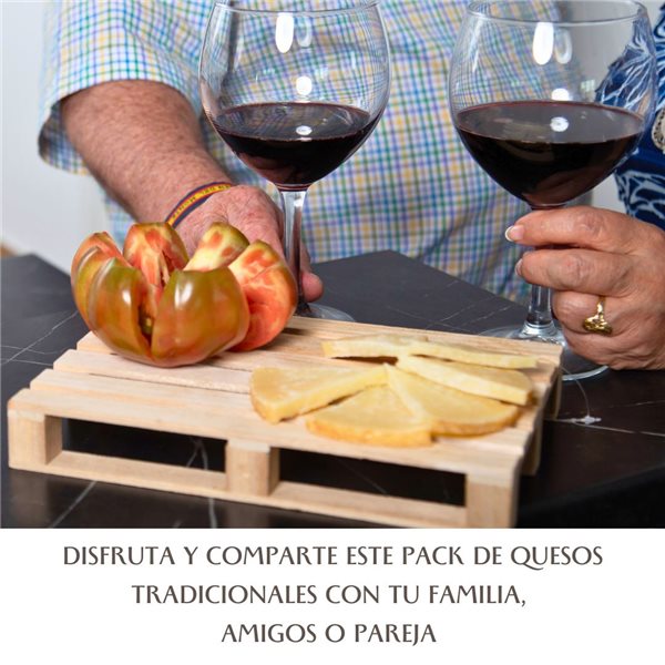 Caja de Quesos Gourmet "Pack Sibarita"-lateral