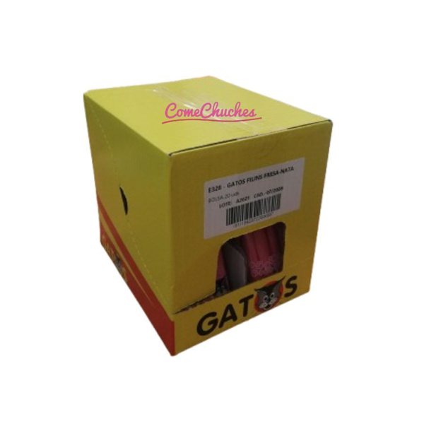 Cats Box 70 Grams 20 Units Filins Strawberry-Cream-detalle