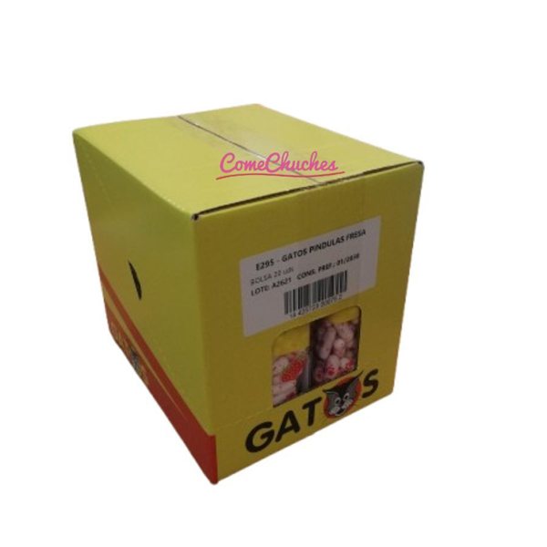 Cat Box 70 Grams 20 Units Pindulas Strawberry-detalle