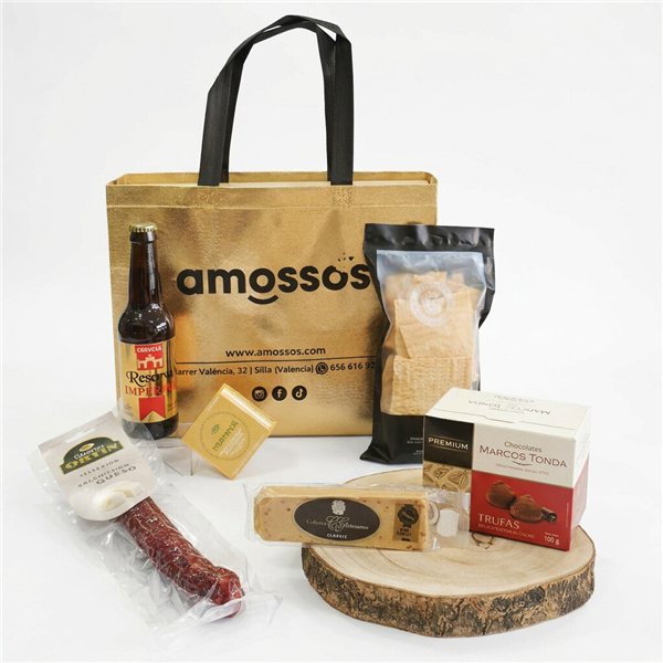Coffret gourmet 'Bocado y malta'-trasera