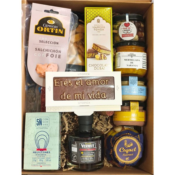 Caja gourmet 'Enamorados del vermut'-detalle