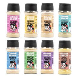 Caja Gourmet Gimme Sabor – Los 8 Sabores que lo cambian todo - con envío gratis y 1 sazonador más gratis