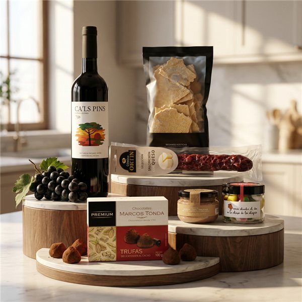 Boîte gourmet 'Monastrell'-lateral