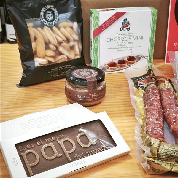 Gourmet box 'For Carnivorous Dads'-trasera