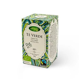 CAJA INFÚSIÓN TÉ VERDE FAIRTRADE ECO 28g