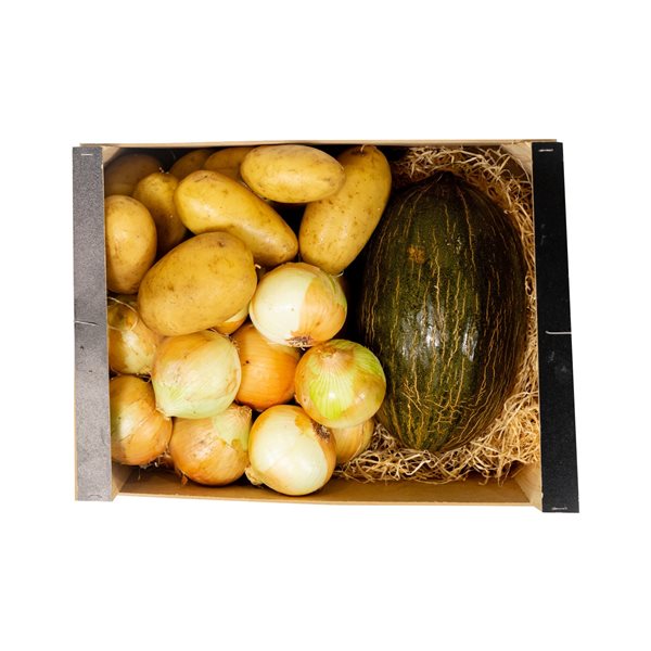 Mixed Box of Melon, Onion, and Potato - Approx. 10 kg.-detalle