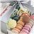 Gift box with 30 macarons-detalle