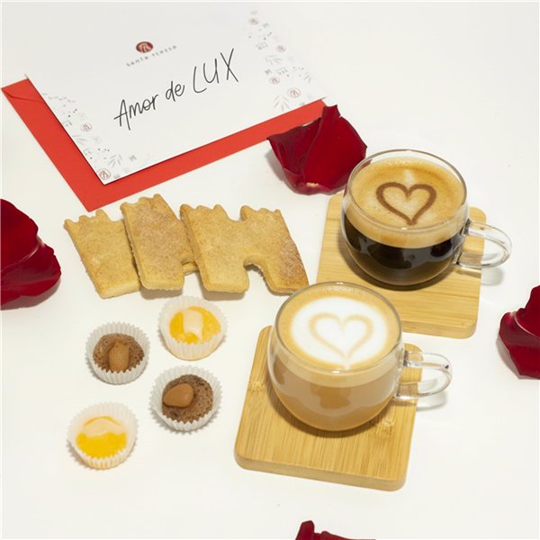 Caja Regalo Amor De Lux-lateral