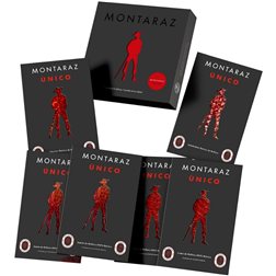 Caja Regalo Gourmet | 6 Loncheados Surtidos de Ibéricos 100% de Bellota Montaraz envasados al vacío (600gr) | 100% Natural sin conservantes | Caja Gourmet para regalar