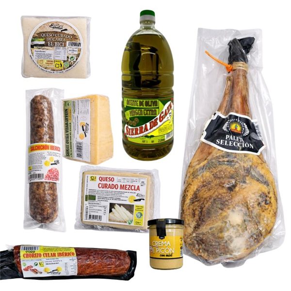 Gourmet selection box Sierra de Gata-detalle