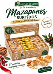 Caja surtida de mazapanes y huesos de santo 3 kilos