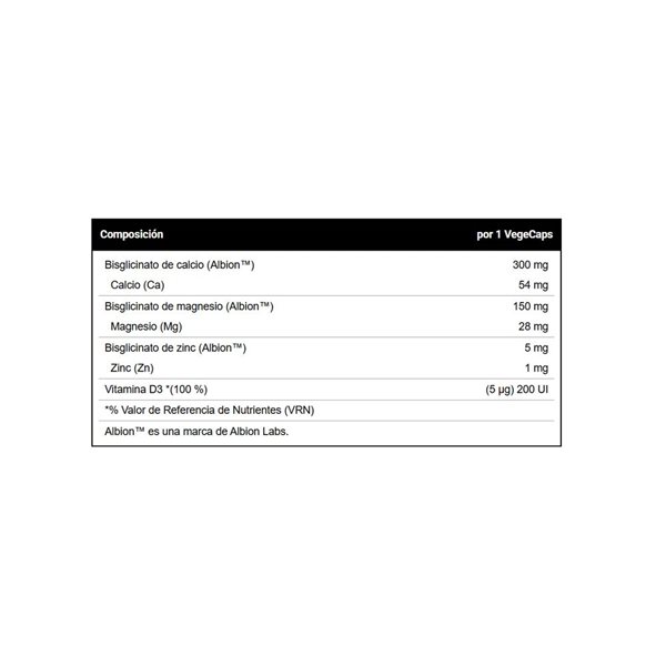 Calcium Magnesium 60 Capsules

Calcium Magnésium 60 Capsules-detalle
