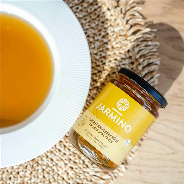 Caldo de Huesos de Pollo ecológico 350ml-detalle