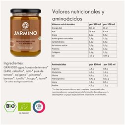 Bouillon d'os de veau de lait BIO 350ml Jarmino